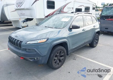 2014 Jeep Cherokee Trailhawk z USA, uszkodzony, nr VIN 1C4PJMBS8EW252634